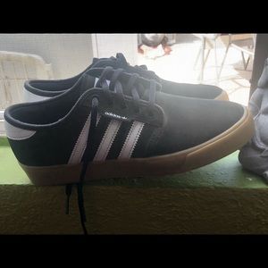 Adidas Seeley Core Black & Gum Shoes